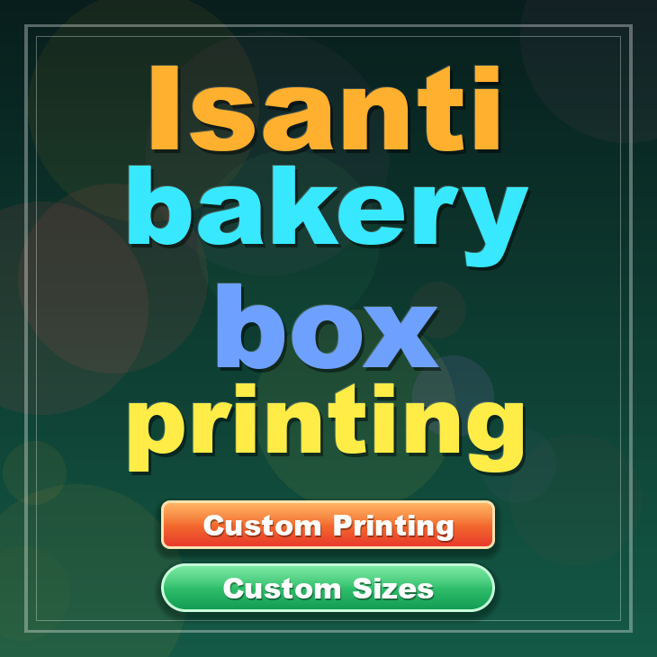Isanti bakery box printing