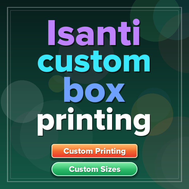Isanti custom box printing