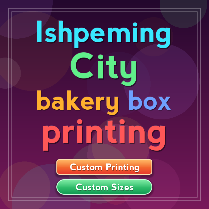 Ishpeming City bakery box printing