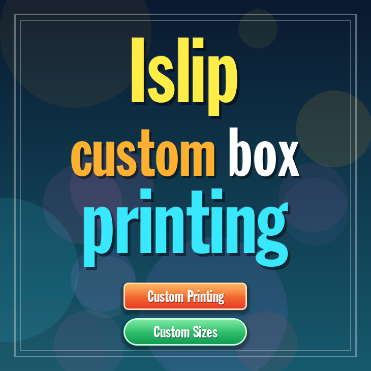 Islip custom box printing