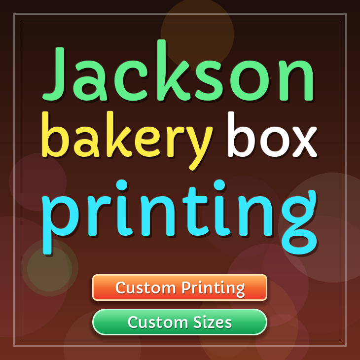Jackson bakery box printing