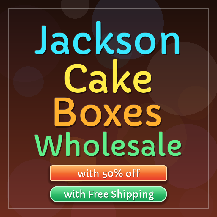 Jackson cake boxes