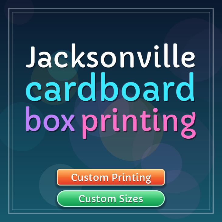 Jacksonville cardboard box printing