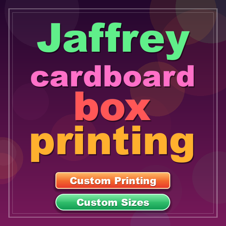 Jaffrey cardboard box printing