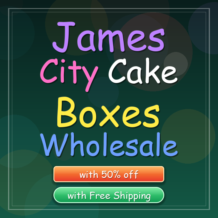 James City cake boxes