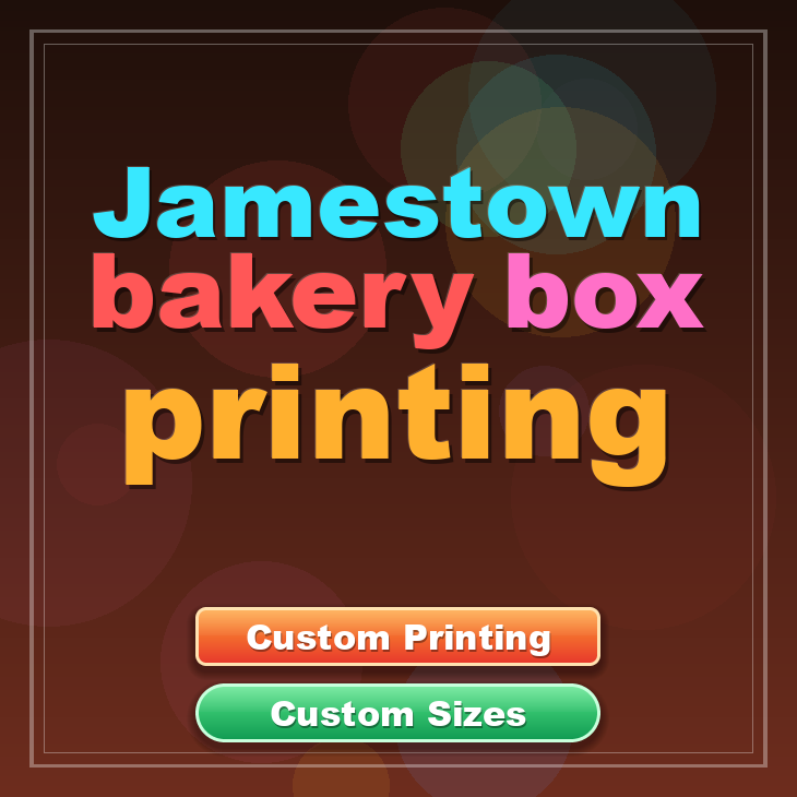 Jamestown bakery box printing