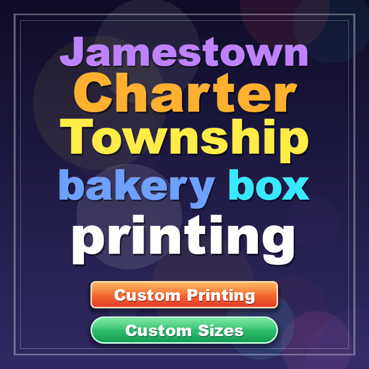 Jamestown Charter Township bakery box printing