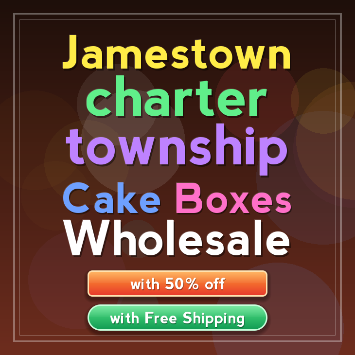 Jamestown Charter Township cake boxes