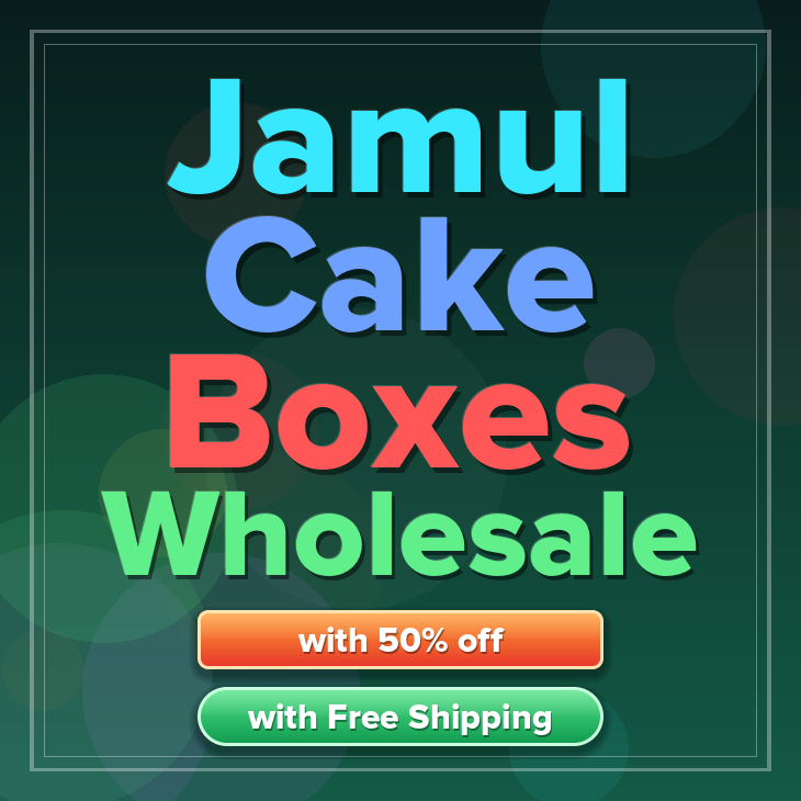 Jamul cake boxes