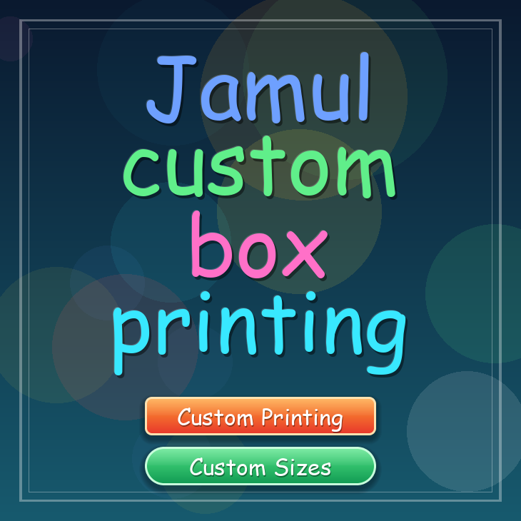 Jamul custom box printing