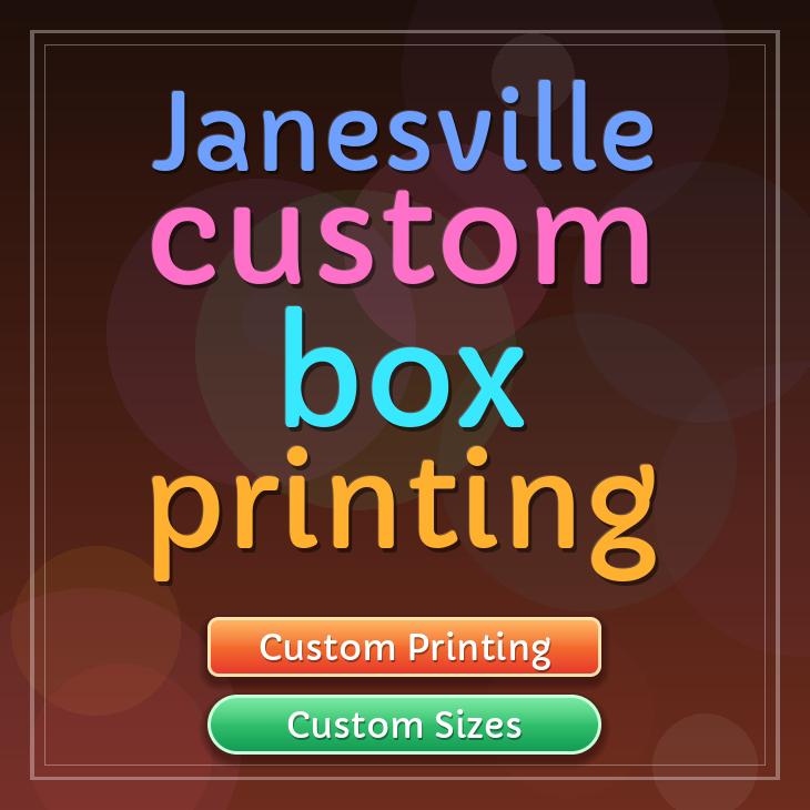 Janesville custom box printing