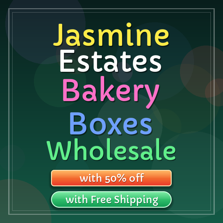 Jasmine Estates bakery boxes