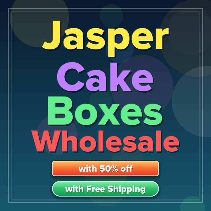Jasper cake boxes