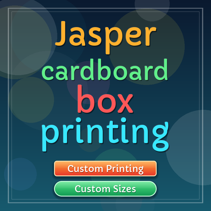 Jasper cardboard box printing