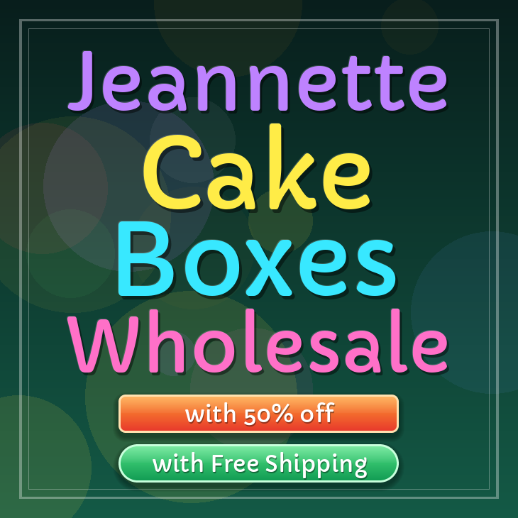 Jeannette cake boxes