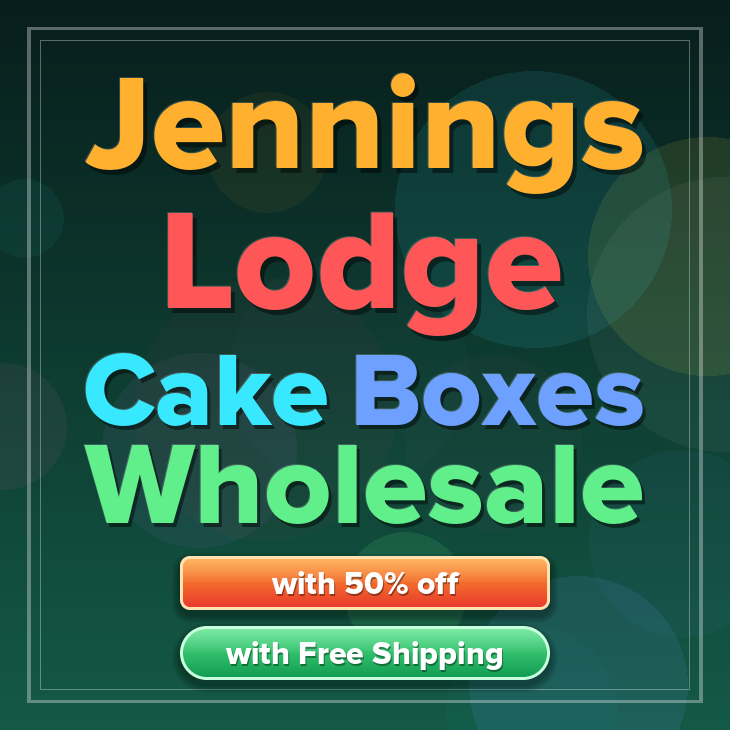 Jennings Lodge cake boxes