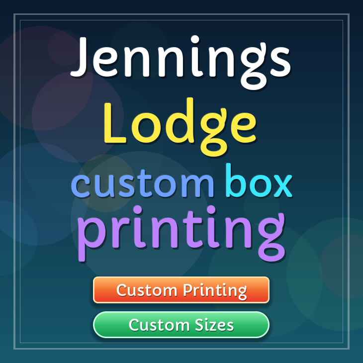 Jennings Lodge custom box printing