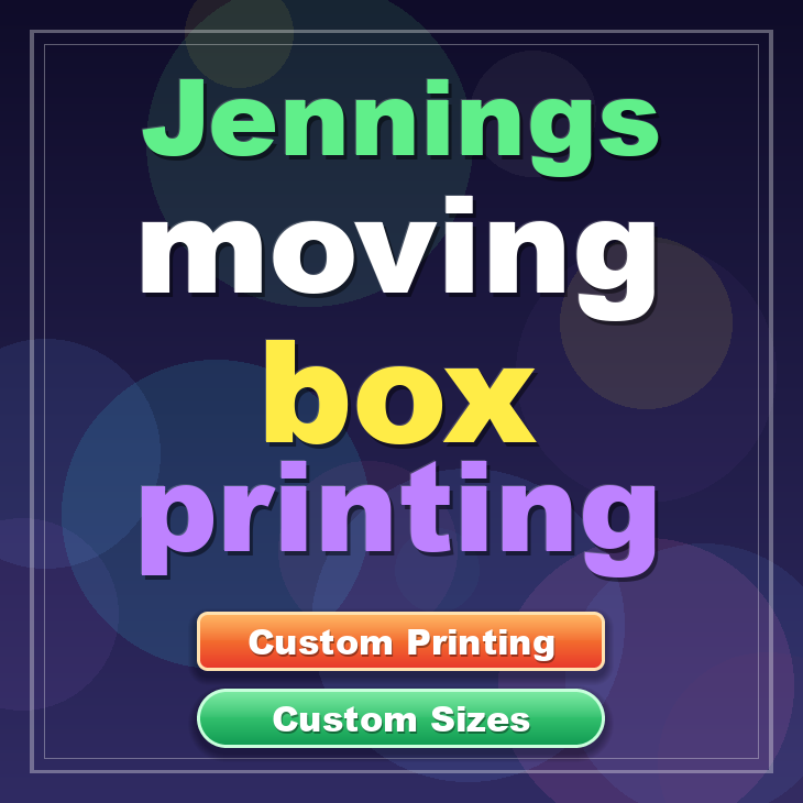 Jennings moving box printing
