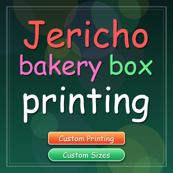 Jericho bakery box printing