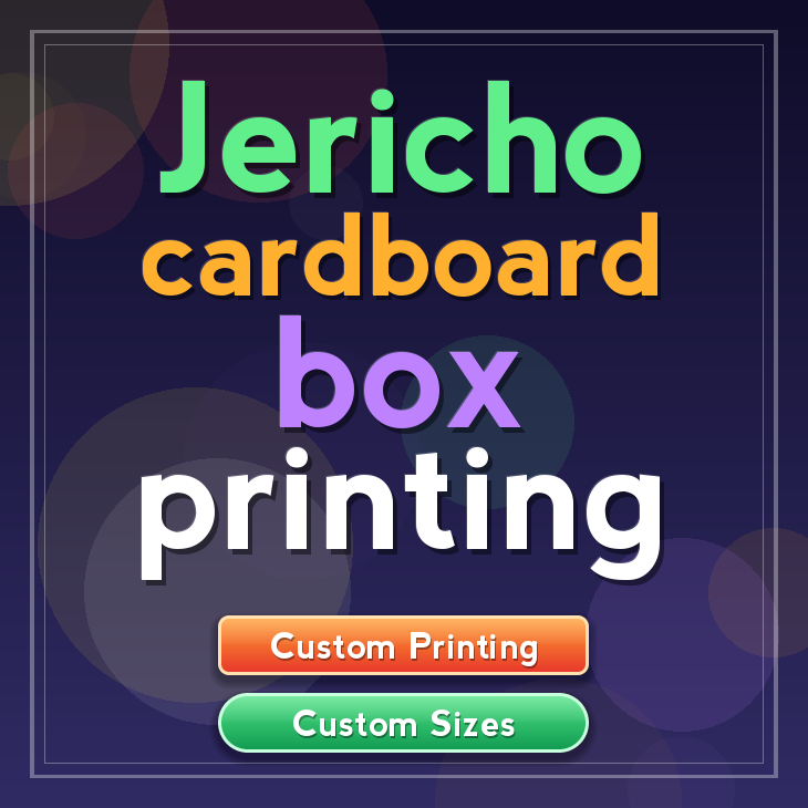 Jericho cardboard box printing