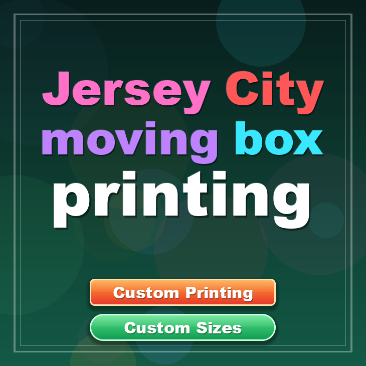 Jersey City moving box printing