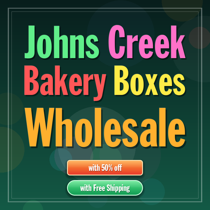 Johns Creek bakery boxes