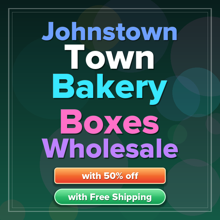 Johnstown Town bakery boxes