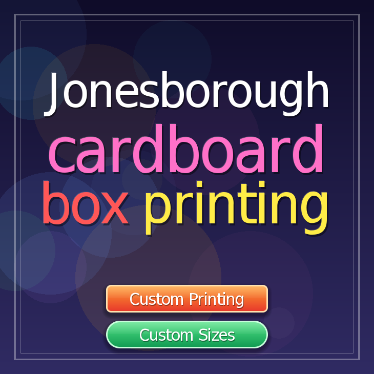 Jonesborough cardboard box printing