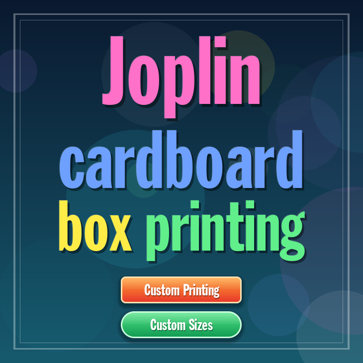 Joplin cardboard box printing
