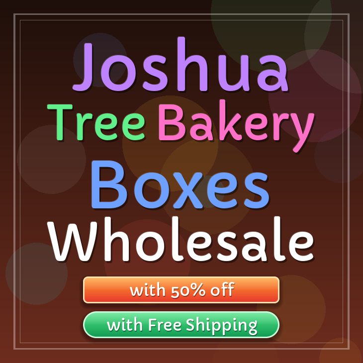Joshua Tree bakery boxes