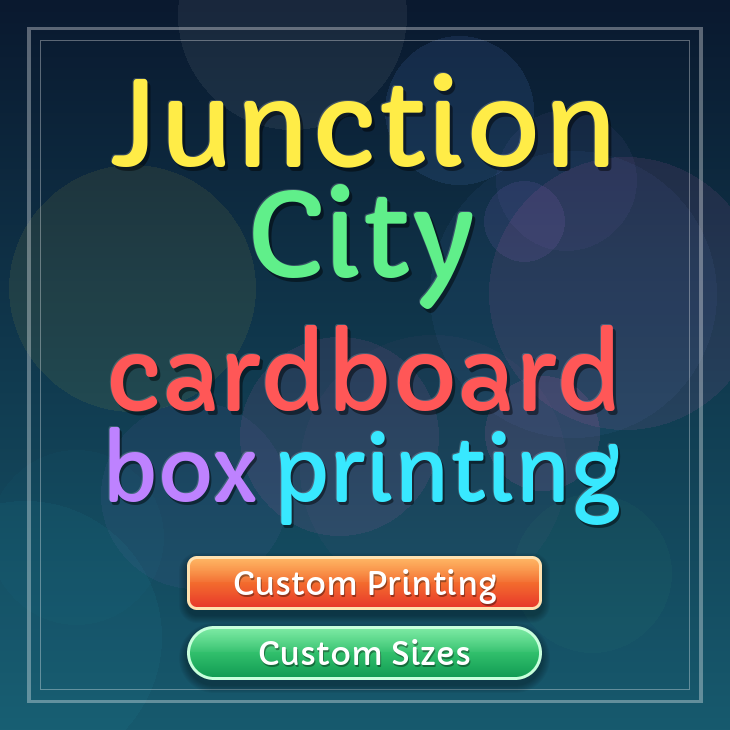Junction City cardboard box printing