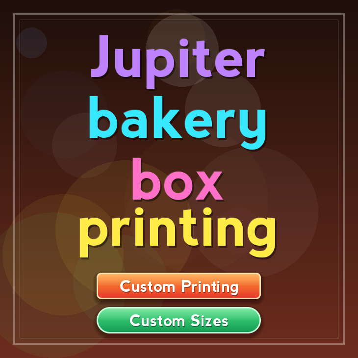 Jupiter bakery box printing