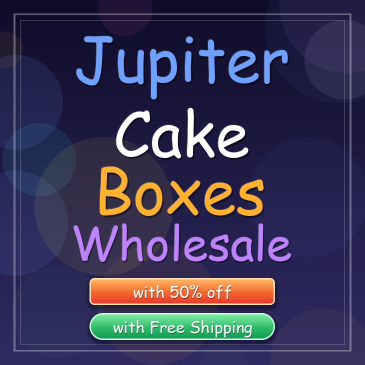 Jupiter cake boxes