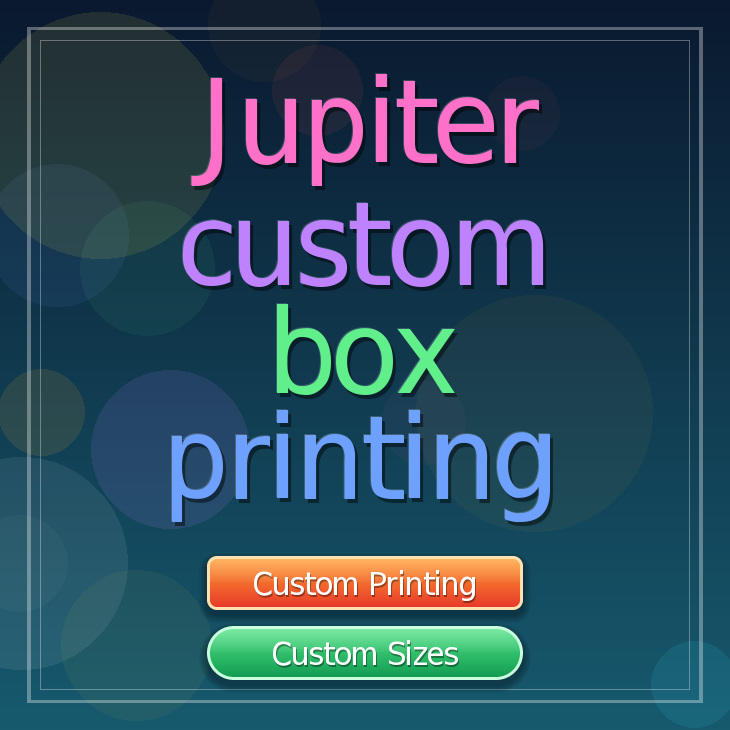 Jupiter custom box printing