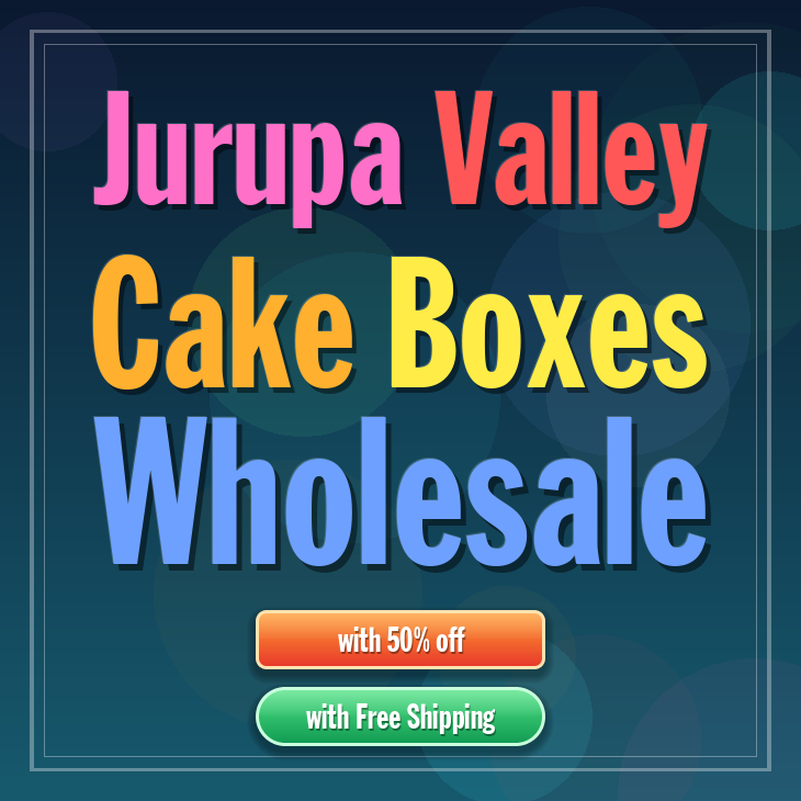Jurupa Valley cake boxes