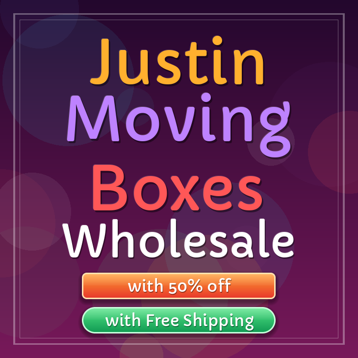 Justin moving boxes