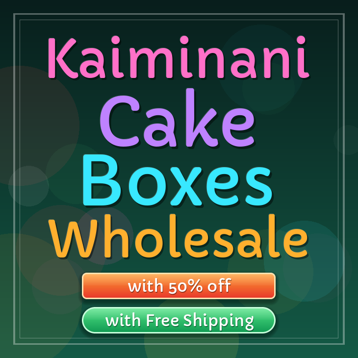 Kaiminani cake boxes