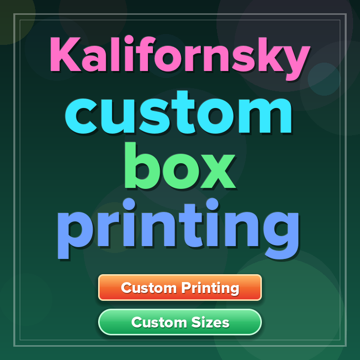 Kalifornsky custom box printing