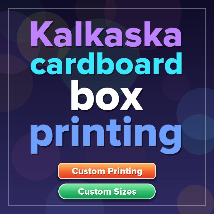 Kalkaska cardboard box printing