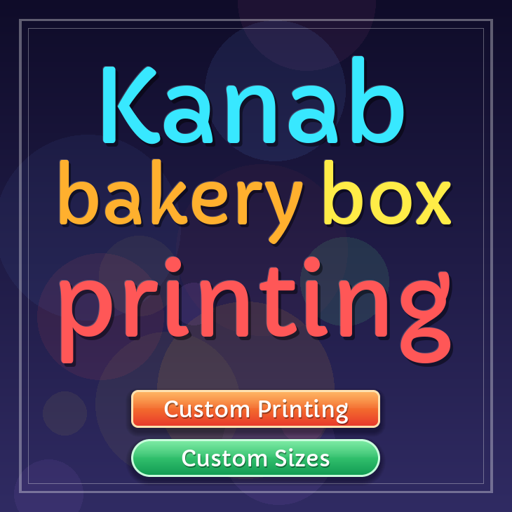 Kanab bakery box printing