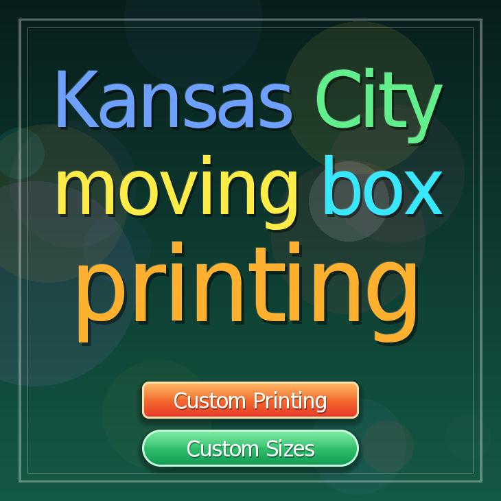 Kansas City moving box printing