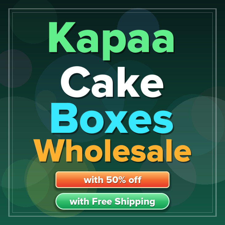 Kapaa cake boxes