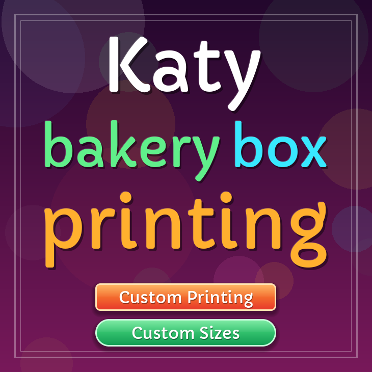 Katy bakery box printing
