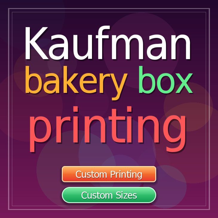 Kaufman bakery box printing