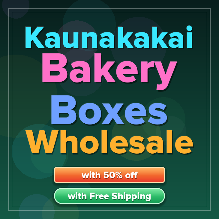 Kaunakakai bakery boxes