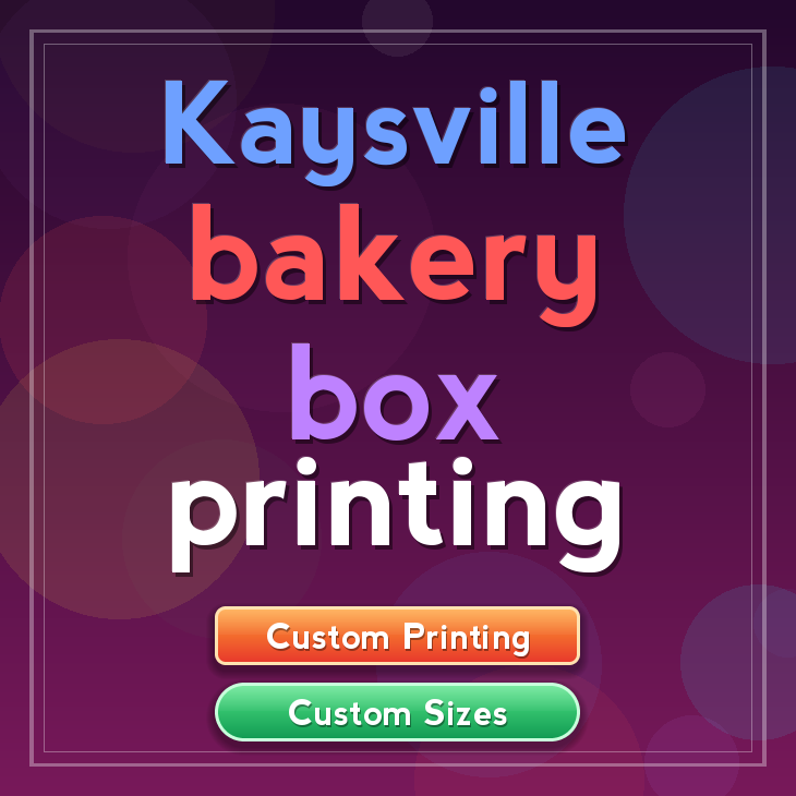 Kaysville bakery box printing