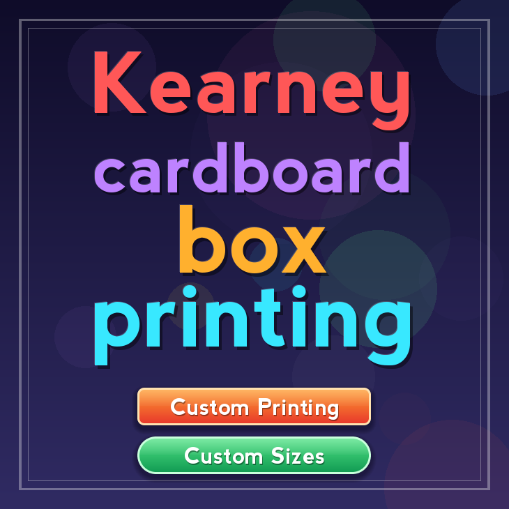 Kearney cardboard box printing