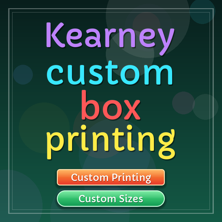 Kearney custom box printing