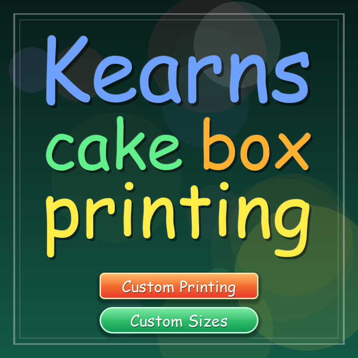 Kearns cake box printing