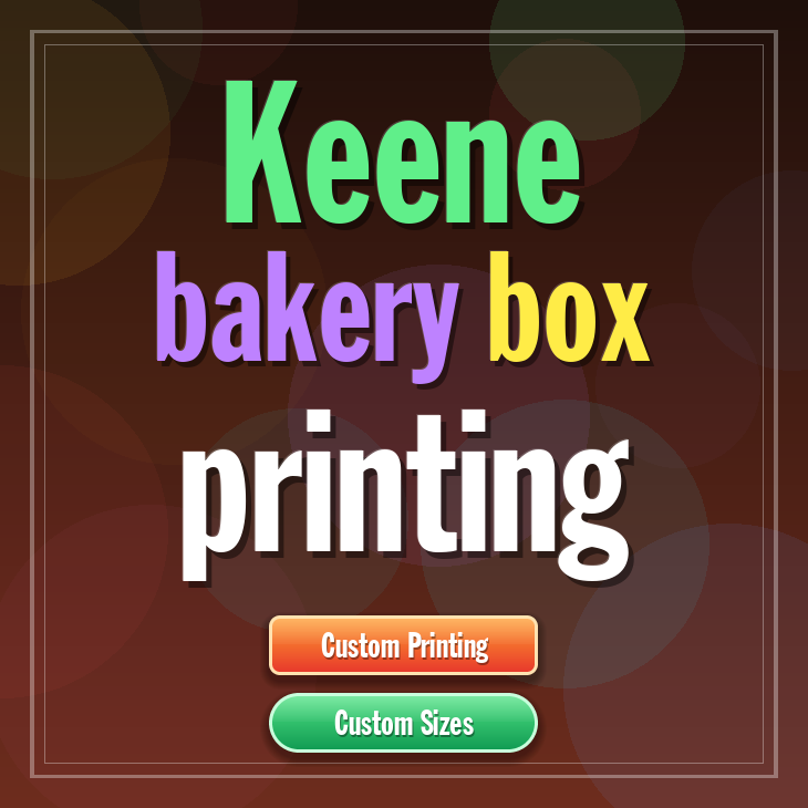 Keene bakery box printing